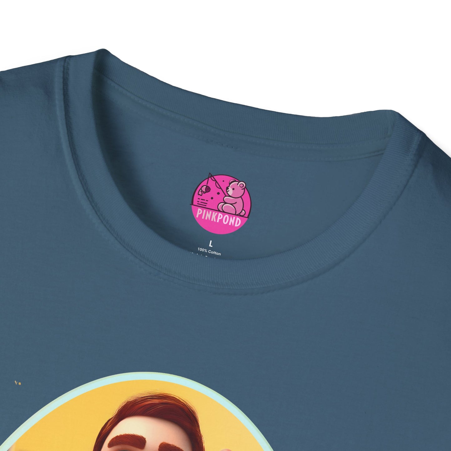 Lucky the Leather Bear Love Unisex T-Shirt - ASL Sign Language Inclusive Tee