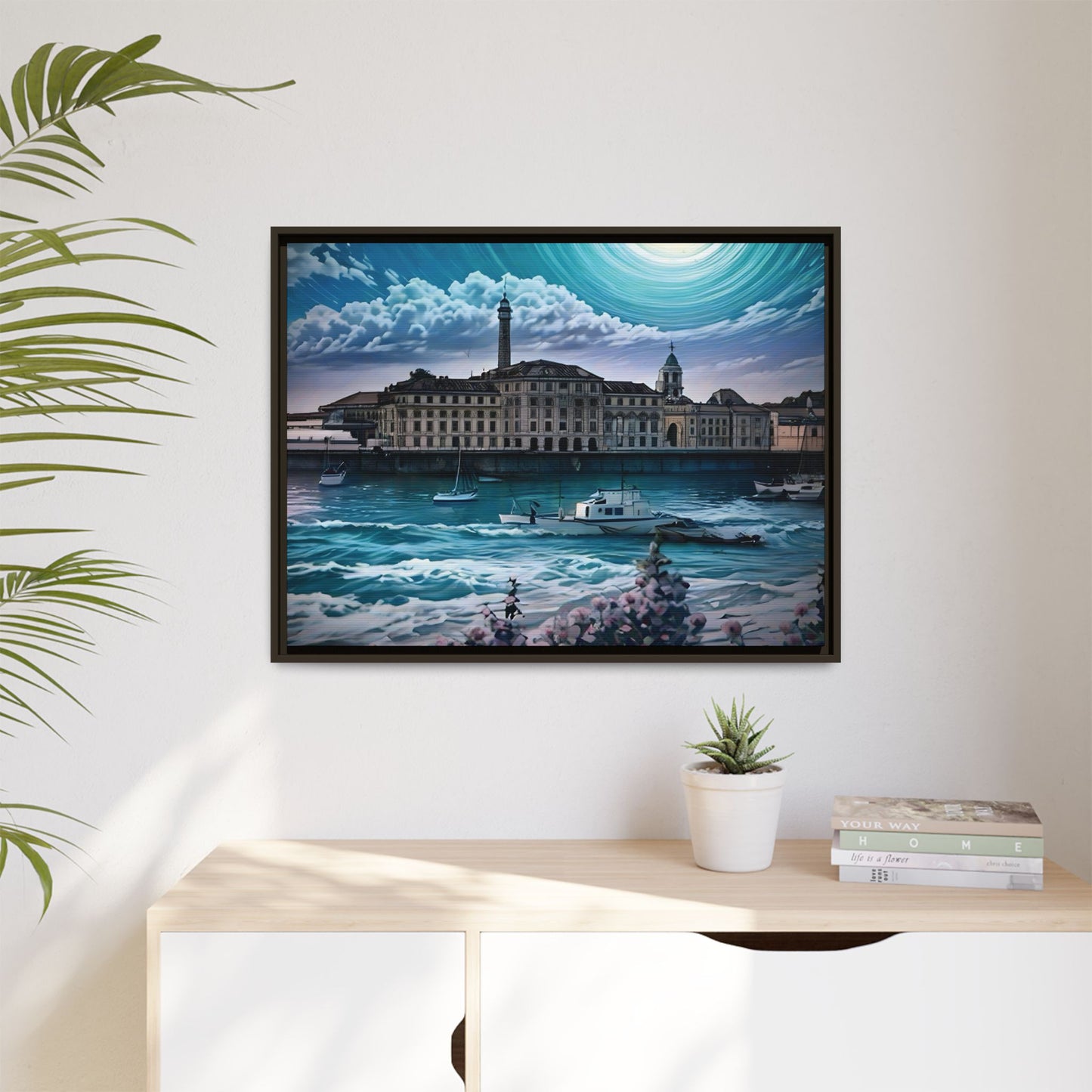 Tides of Time – Royal William Yard by Andrew McCarter - Canvas Print
