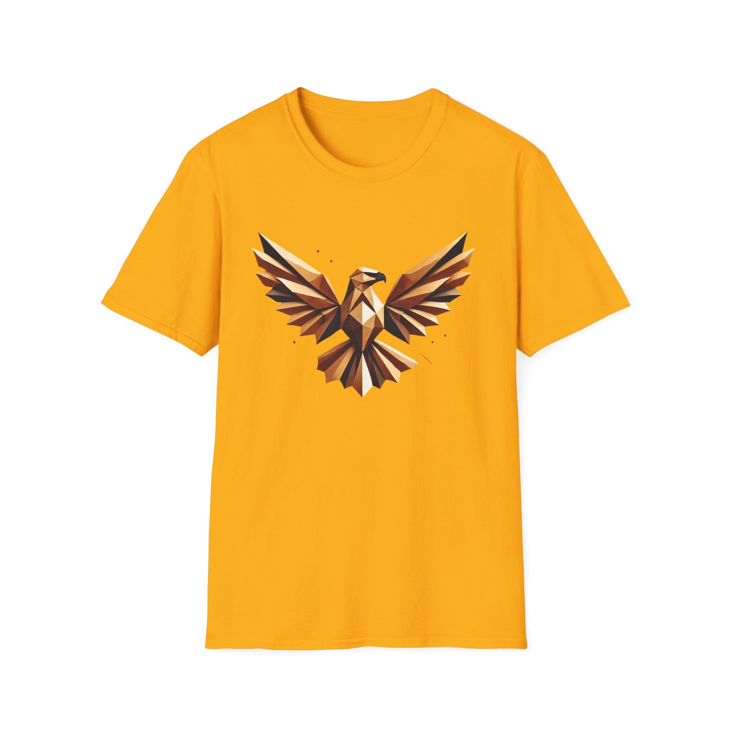 Phoenix Rise Unisex Softstyle T-Shirt - Bold Graphic Tee for Nature Lovers