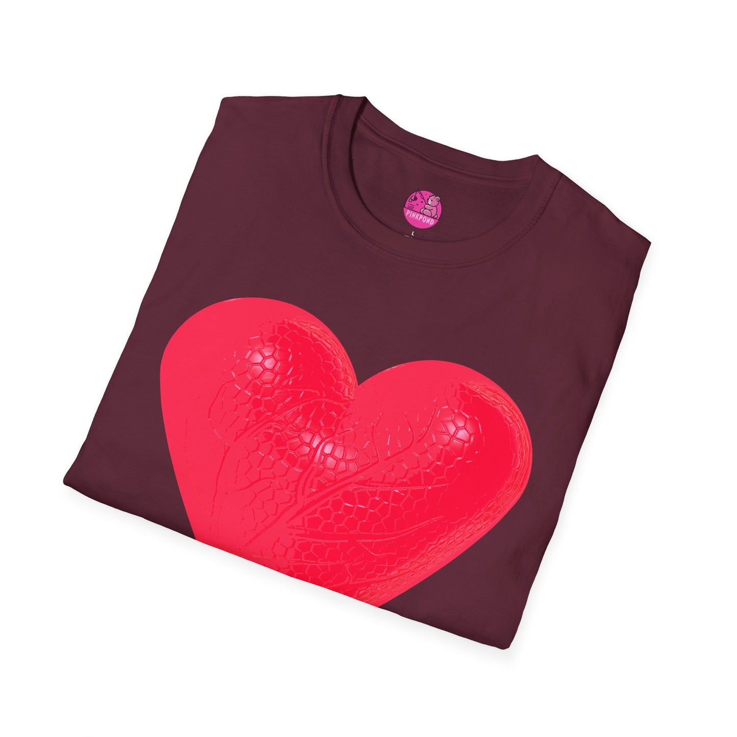 Heart Texture T-Shirt