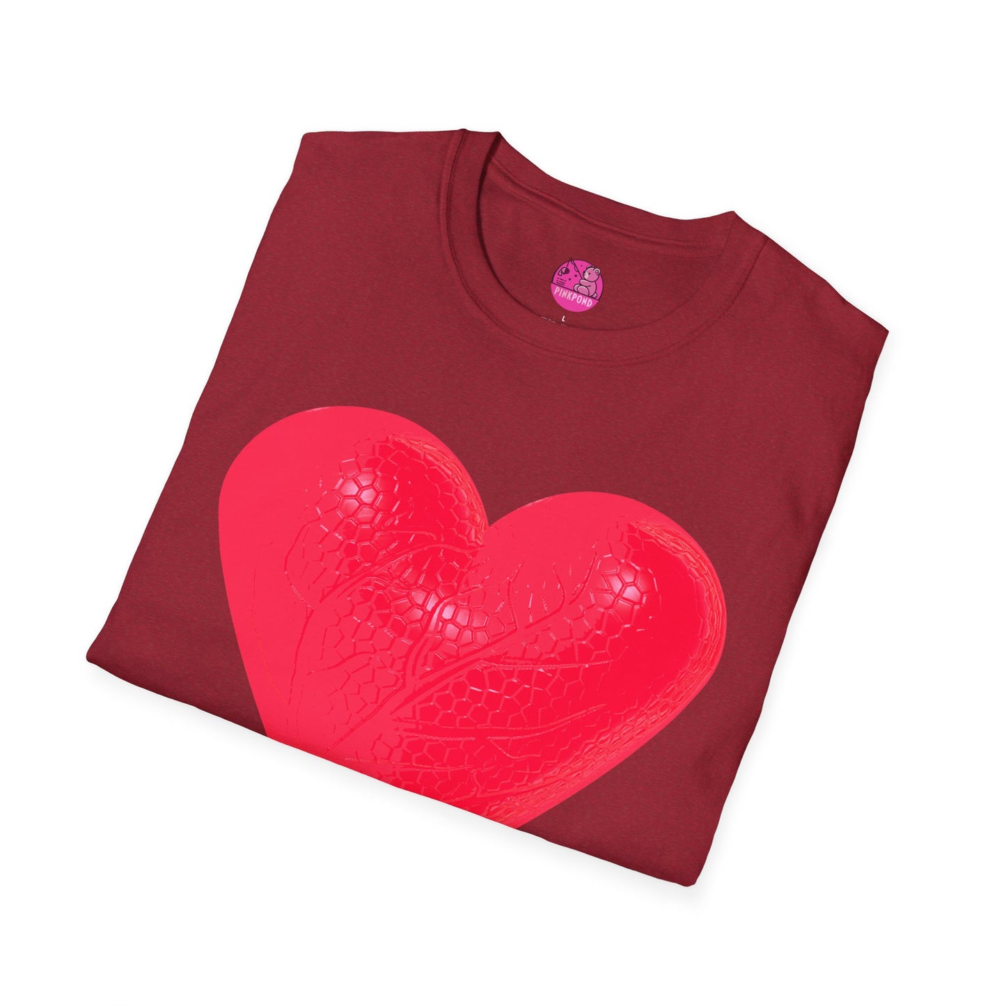 Heart Texture T-Shirt