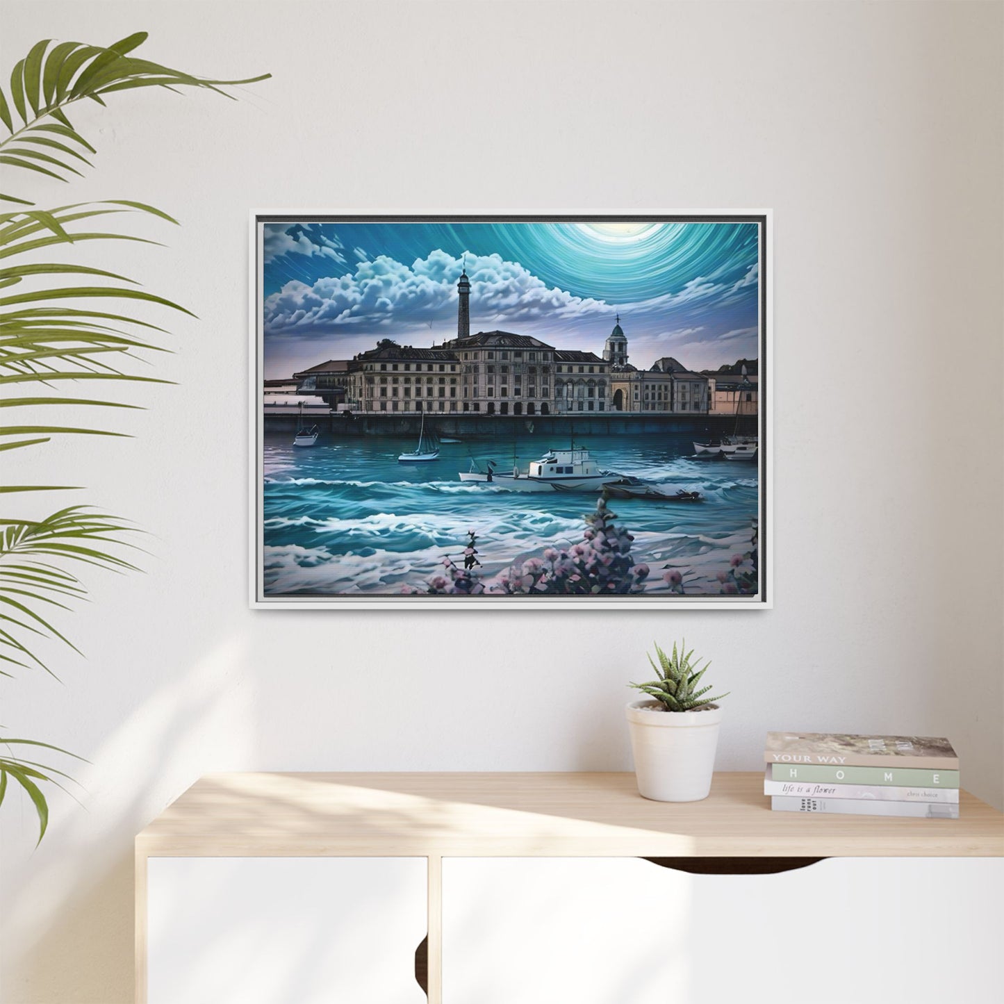 Tides of Time – Royal William Yard by Andrew McCarter - Canvas Print