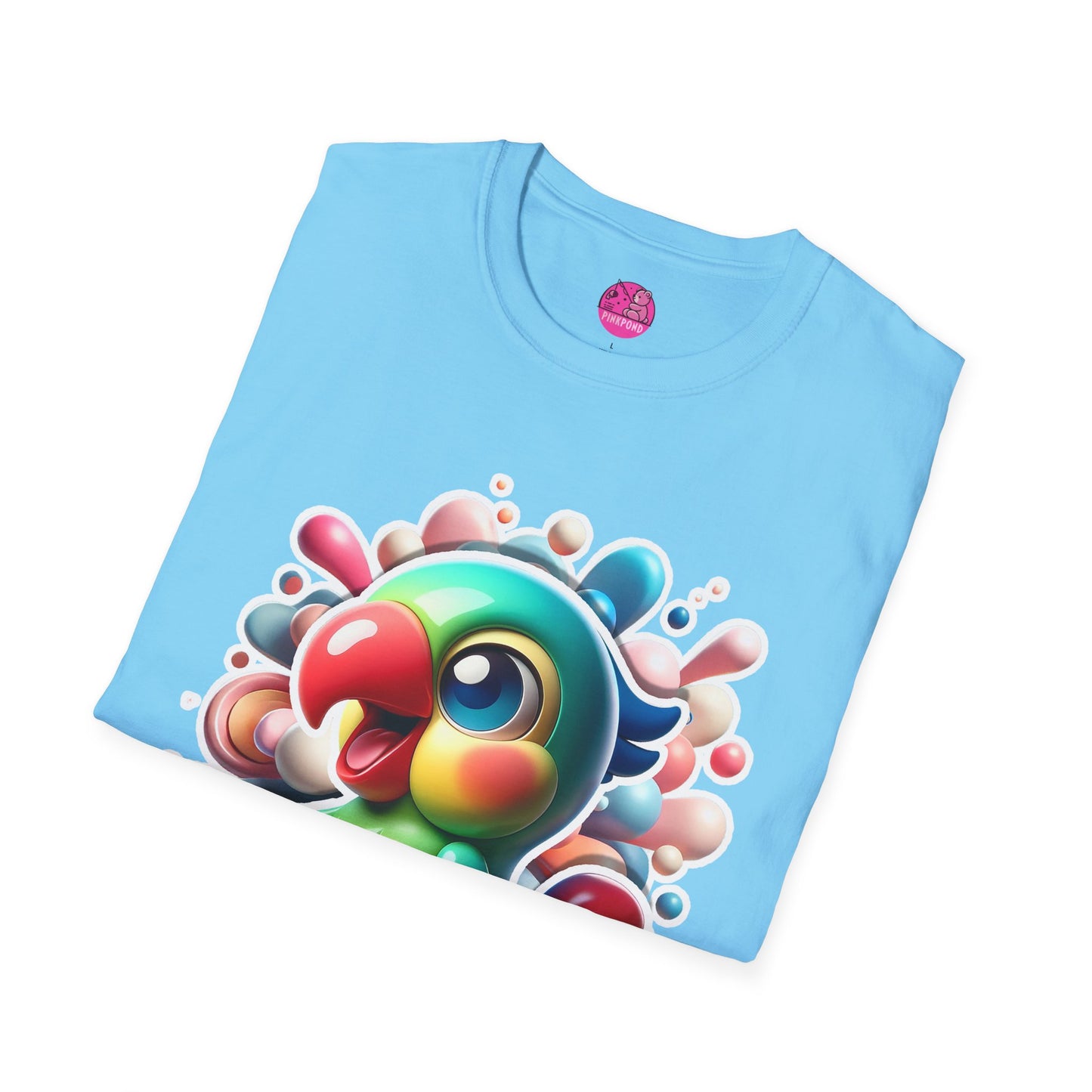Penelope Parrot - Unisex Softstyle T-Shirt