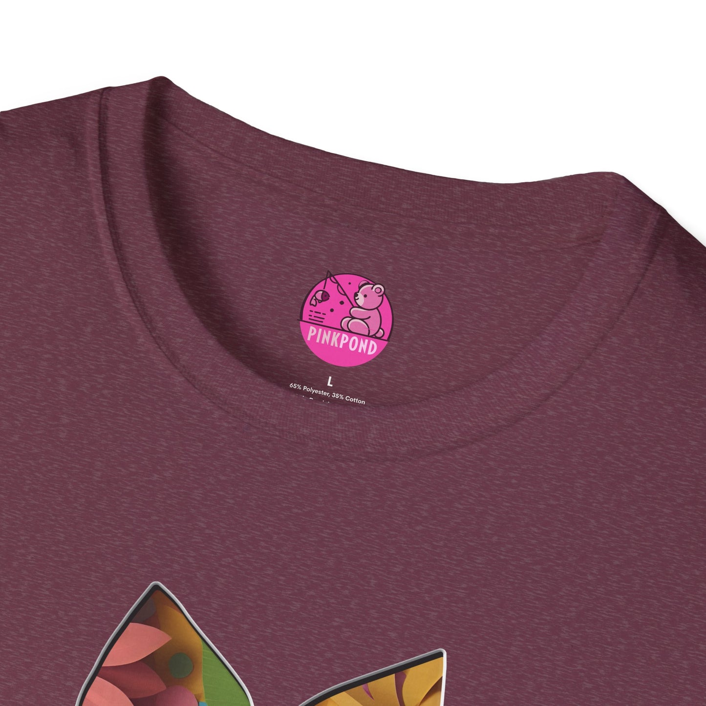Blooming Beauty T-Shirt – A Burst of Color and Creativity- Unisex Softstyle Tee