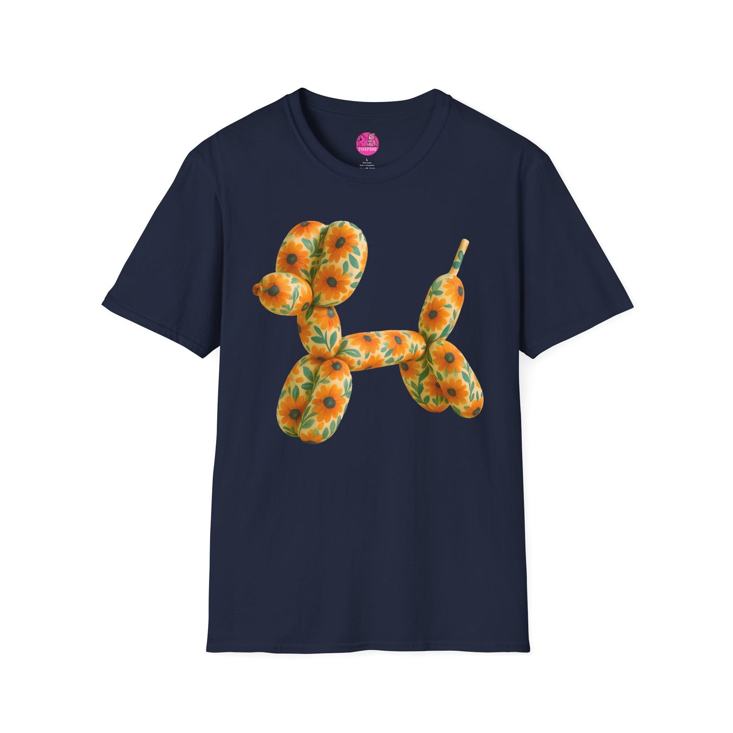 Sunflower Balloon Dog T-Shirt