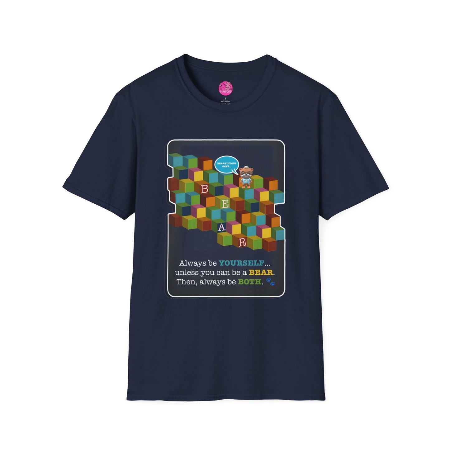 Bearfucious Geometric T-Shirt