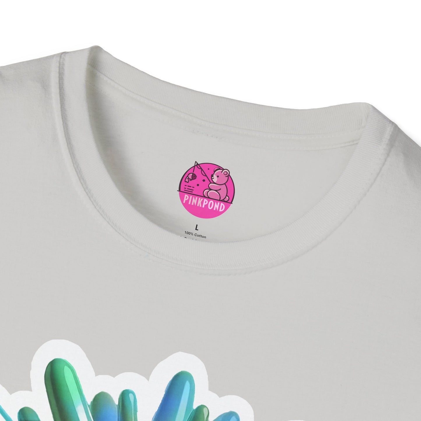 Marky the Shark Tee - Dive into fun - Unisex Softstyle T-Shirt for Ocean lovers