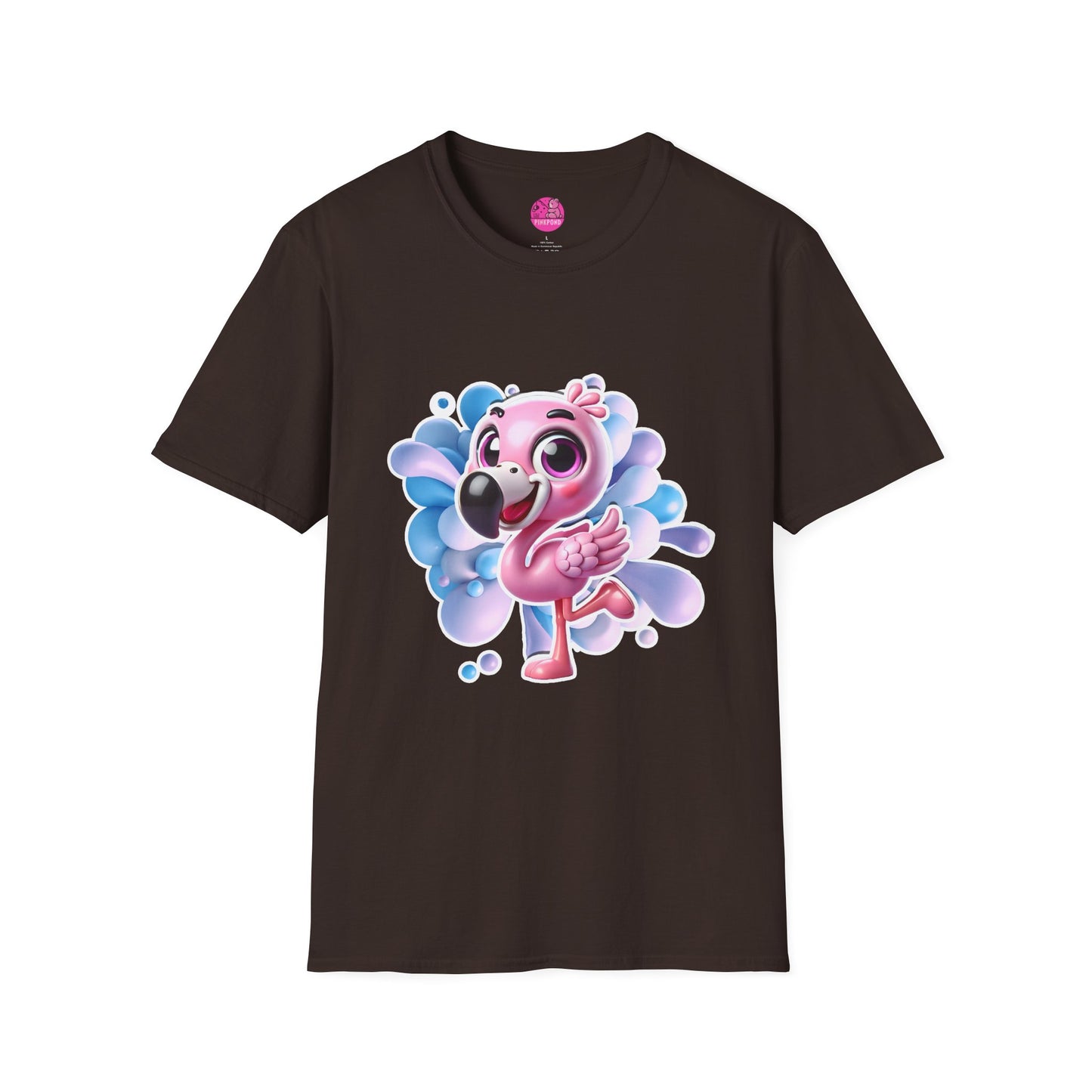Fun and Colourful Fernando the Flamingo Unisex T-shirt