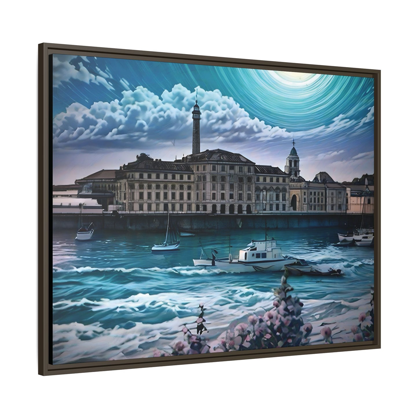 Tides of Time – Royal William Yard by Andrew McCarter - Canvas Print