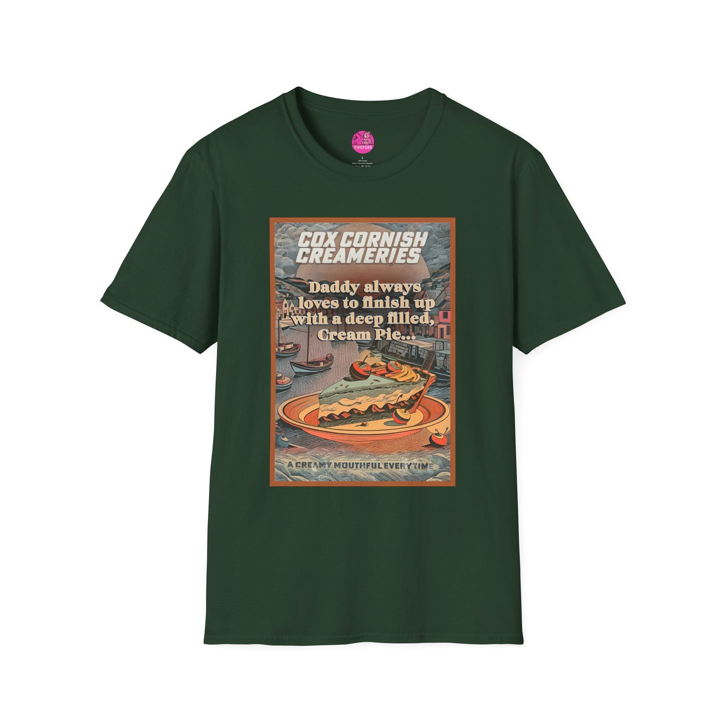 Saucy Vintage Cream Pie T-Shirt