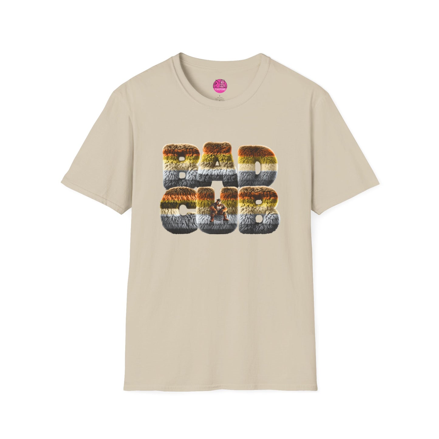 Pride Fur T-Shirt - Bad Cub Bear Pride Tee