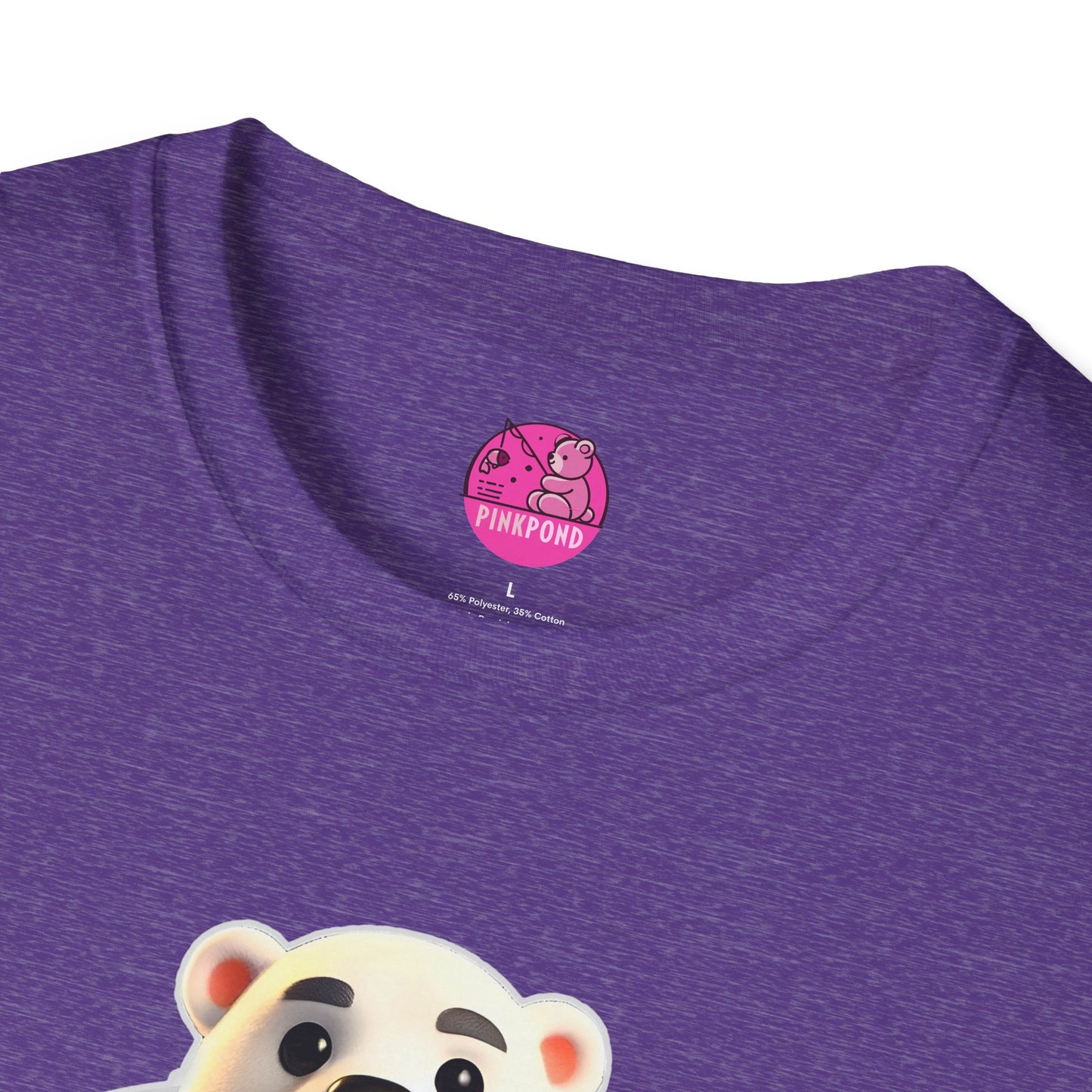 Masterful Polar Bear T-Shirt – Cool, Confident, Unbearably Stylish