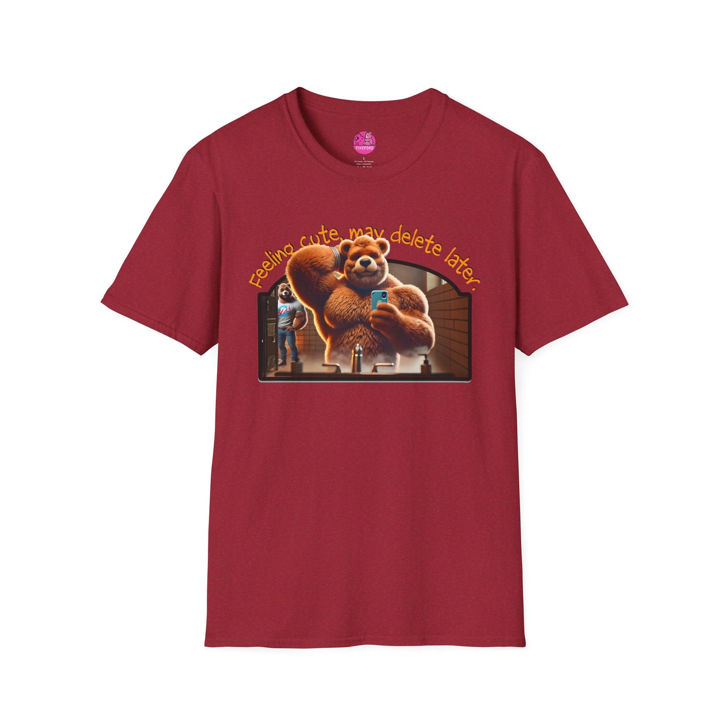 Feeling Cute Bear Selfie T-Shirt