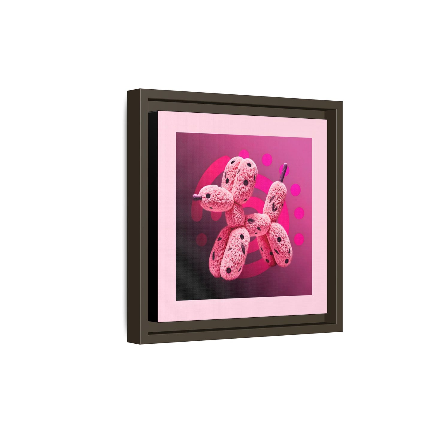 Canvas Art Print - Furry Balloon Dog
