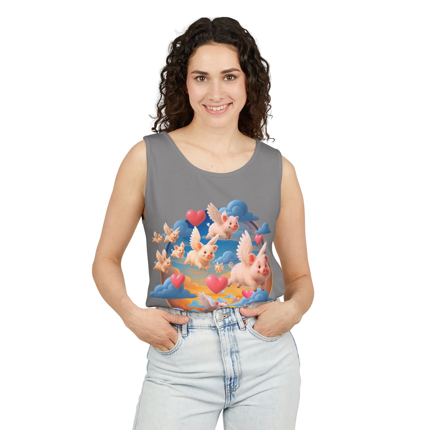 Pigs Might Fly Tank Top