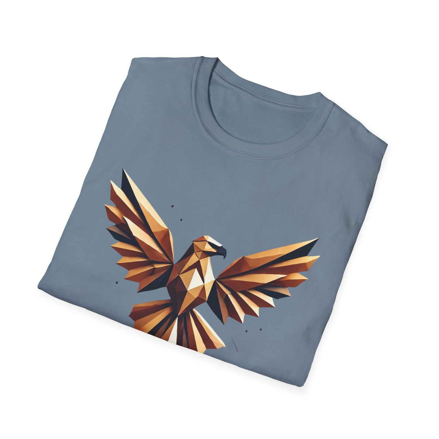 Phoenix Rise Unisex Softstyle T-Shirt - Bold Graphic Tee for Nature Lovers