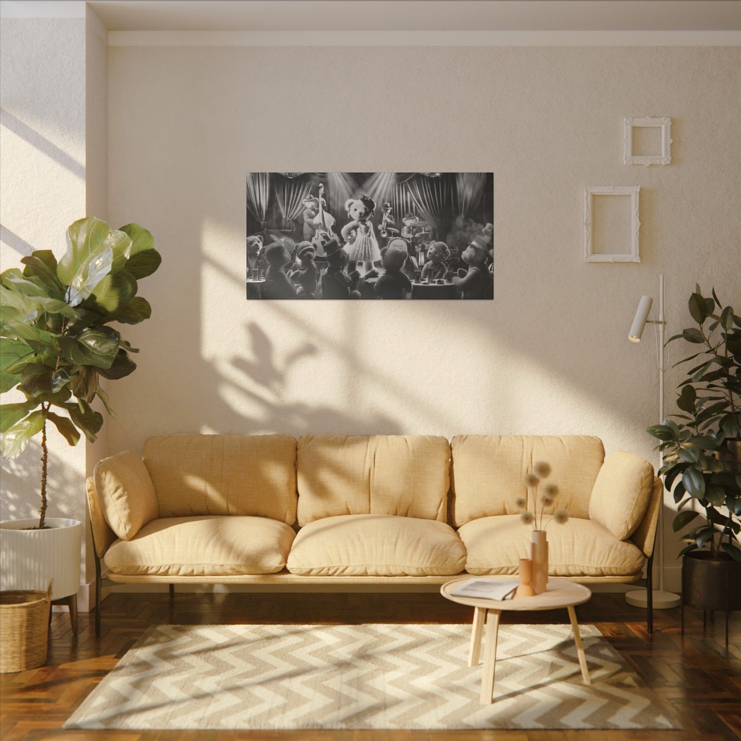 Delilah and the Bear Bottom Band by Andrew McCarter - Giclée Print Canvas