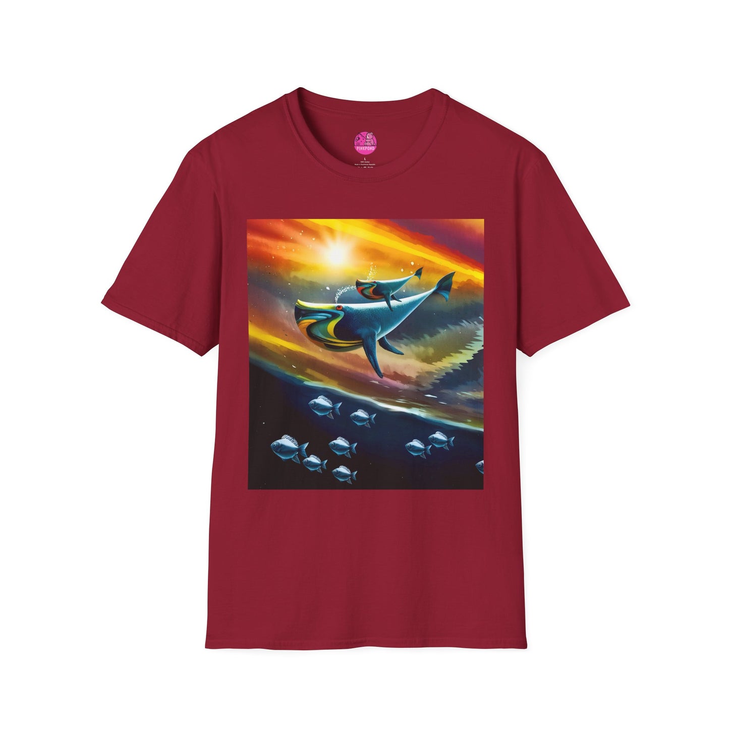Celestial Whale Adventure T-Shirt