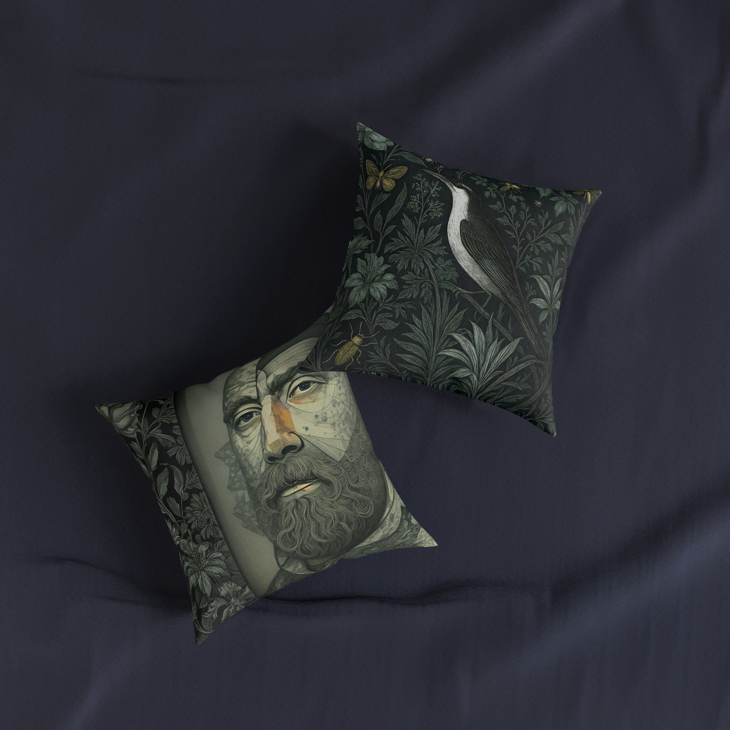 Fractured Peace Square Pillow