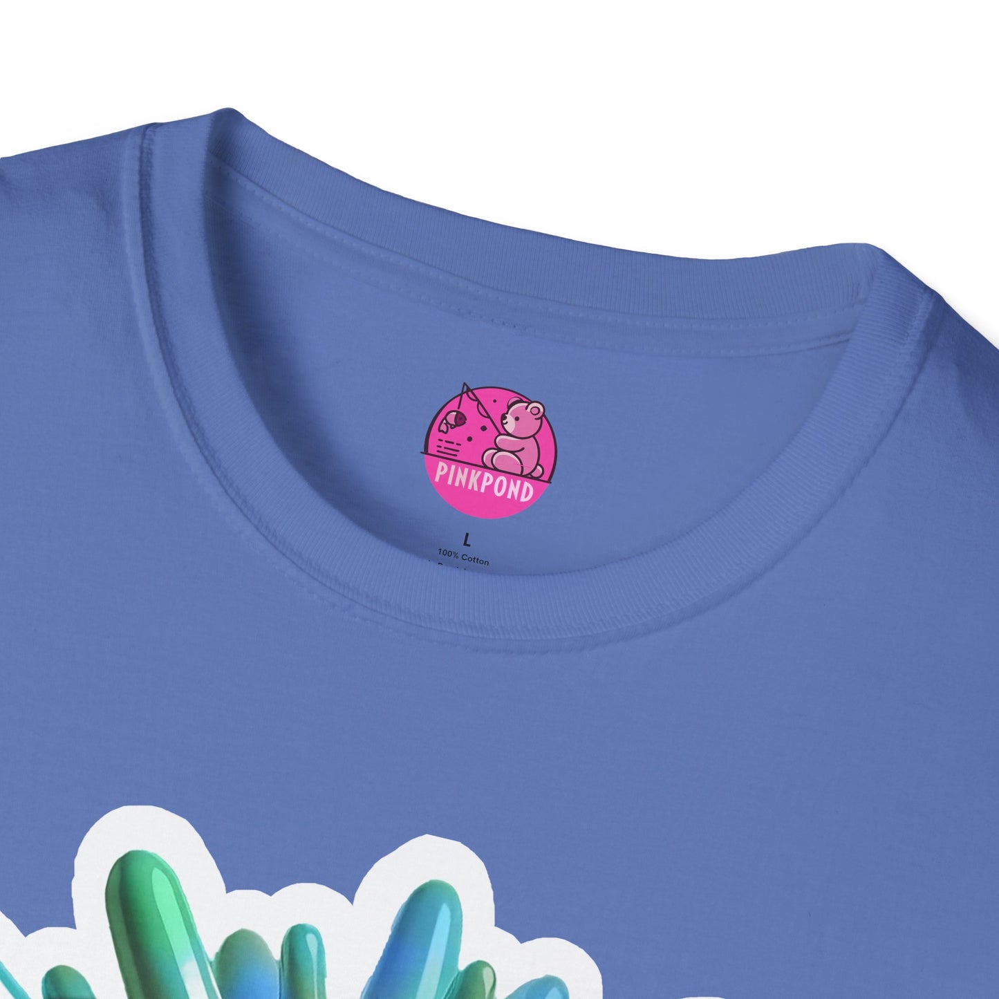 Marky the Shark Tee - Dive into fun - Unisex Softstyle T-Shirt for Ocean lovers