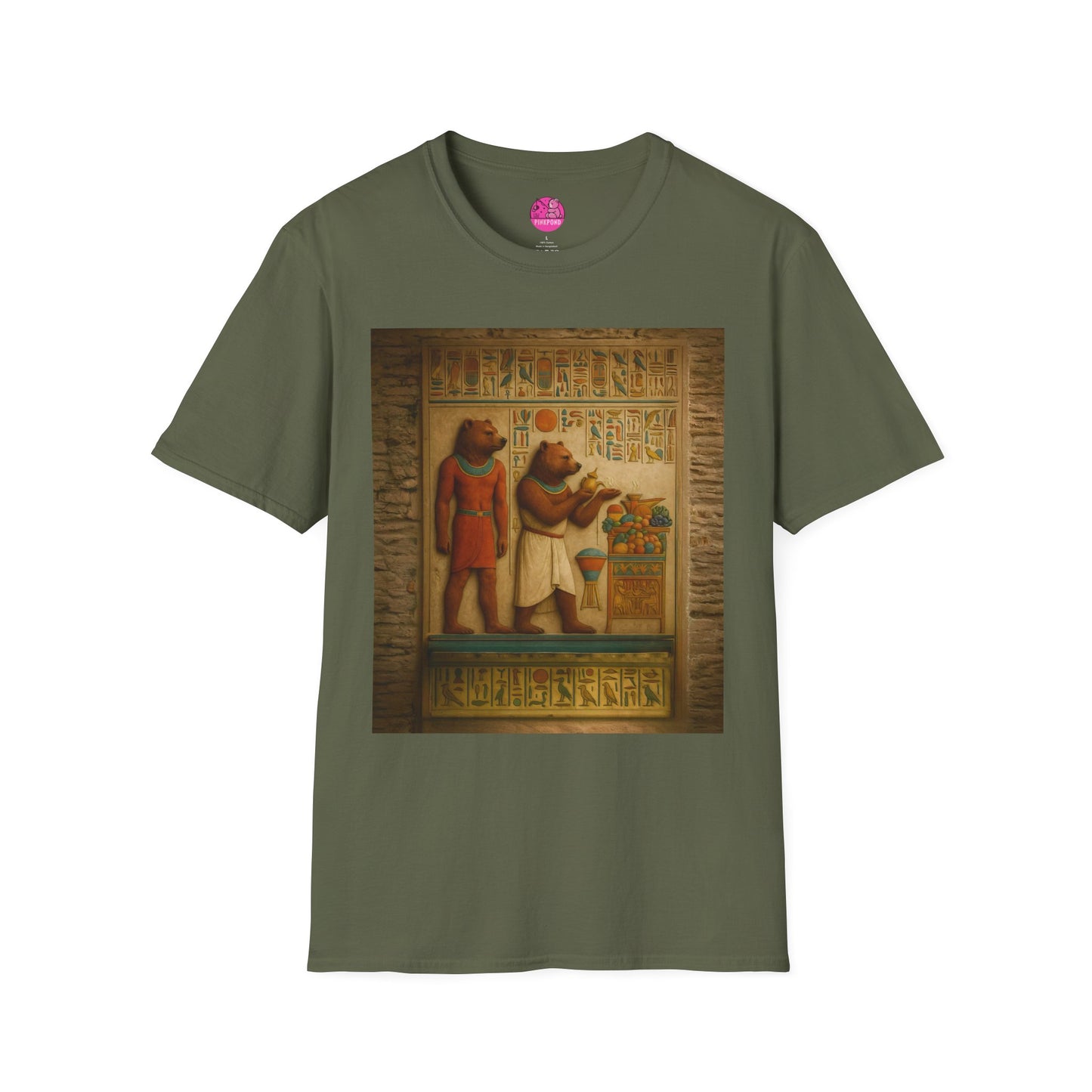 Bear Offering Softstyle Tee - PinkPond Heritage Collection
