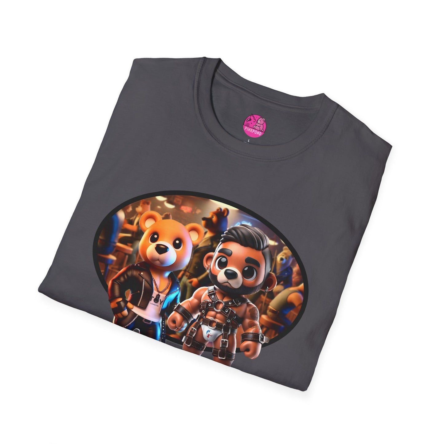 Unisex Graphic Tee - Bear Cubs on the Town LGBTQ+ Pride Shirt