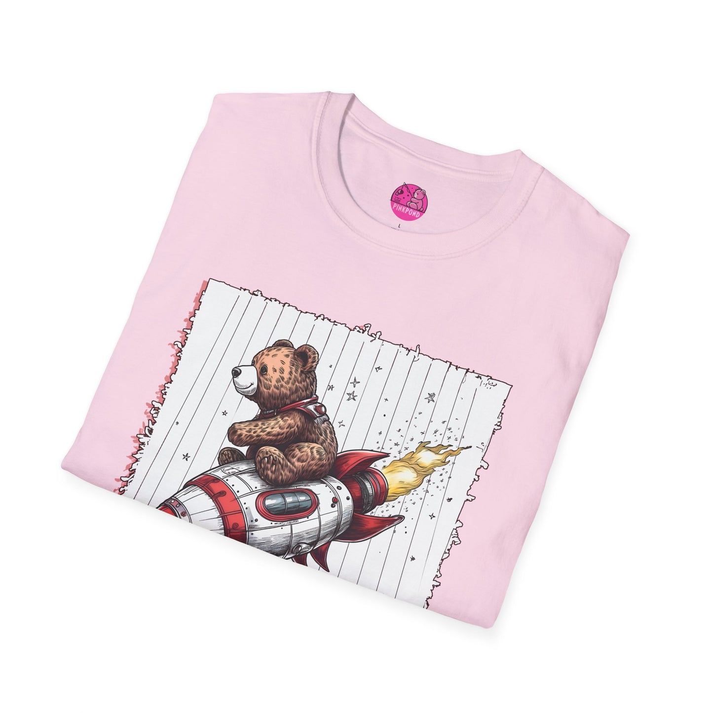Teddy Bear Rocket Adventure T-Shirt