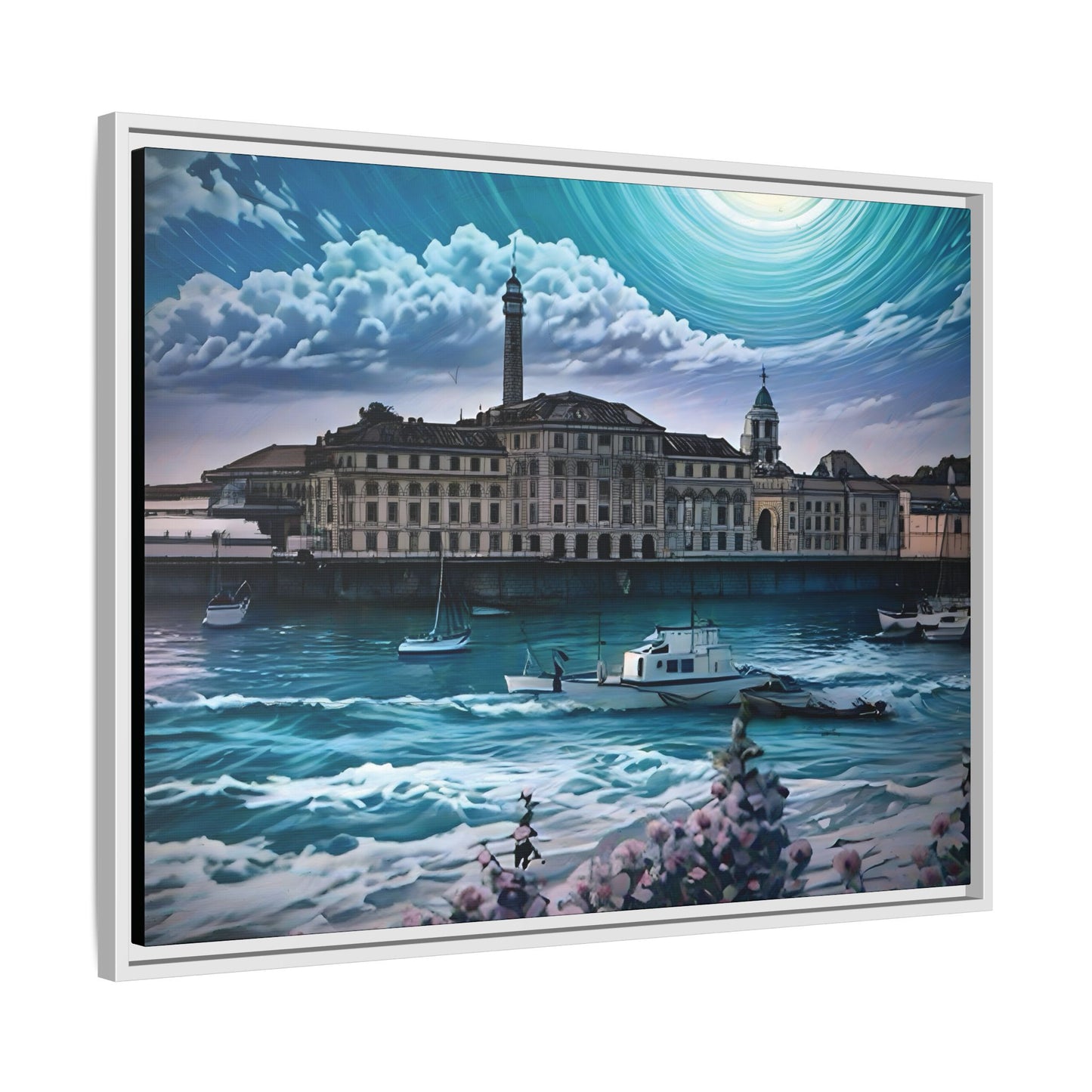 Tides of Time – Royal William Yard by Andrew McCarter - Canvas Print
