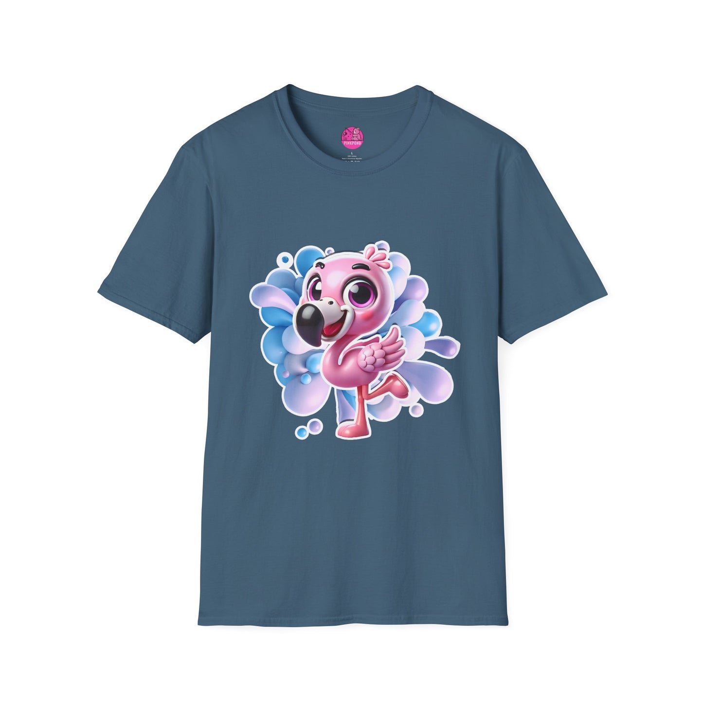 Fun and Colourful Fernando the Flamingo Unisex T-shirt