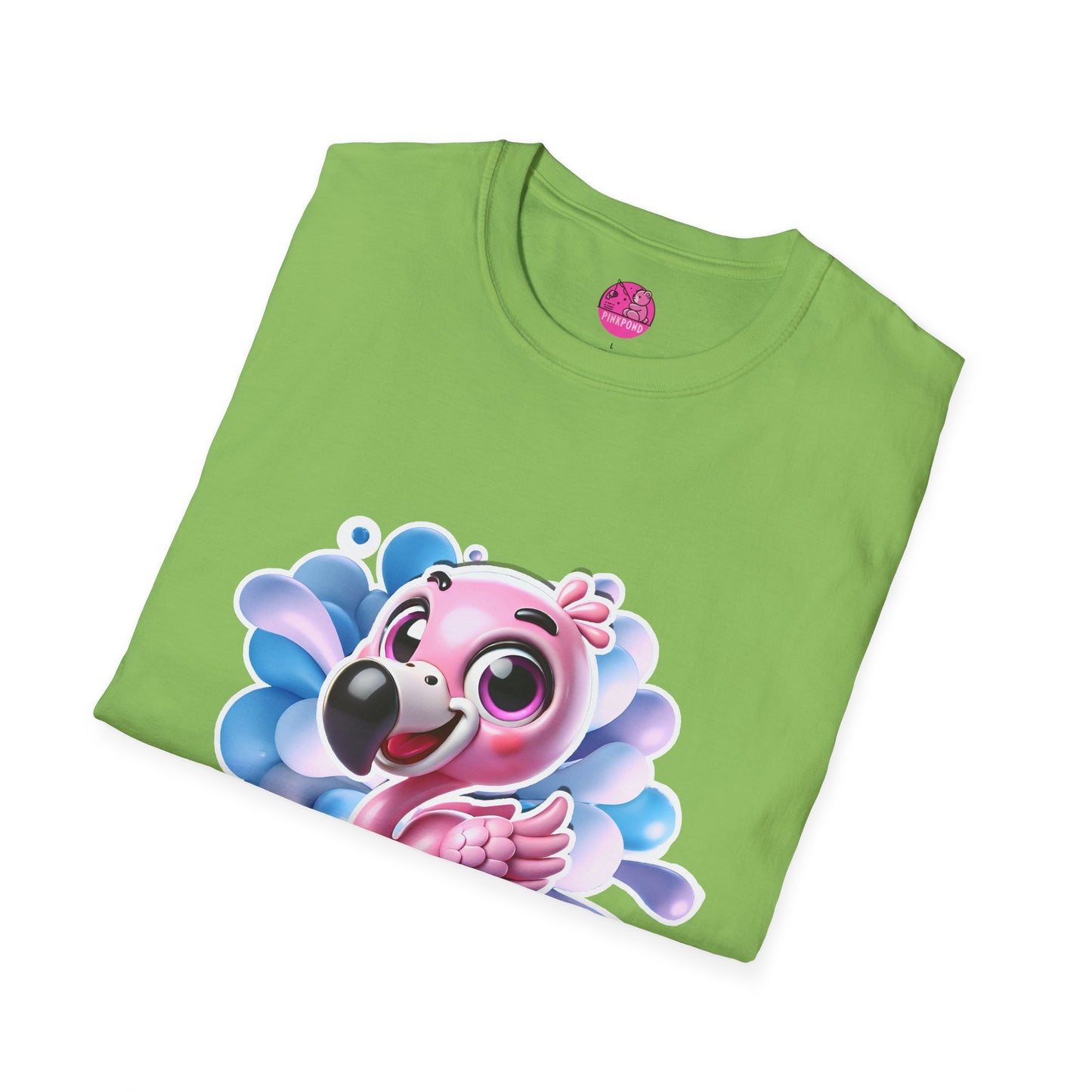 Fun and Colourful Fernando the Flamingo Unisex T-shirt