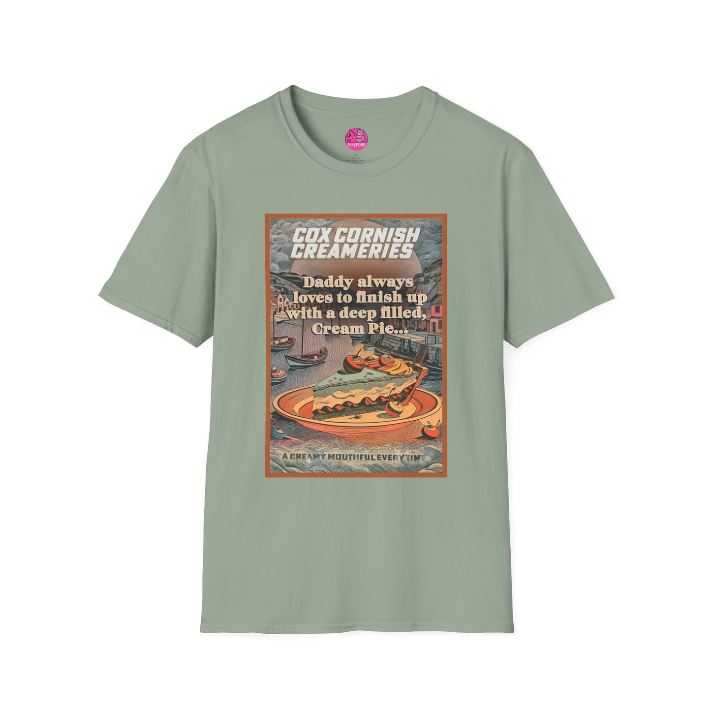 Saucy Vintage Cream Pie T-Shirt
