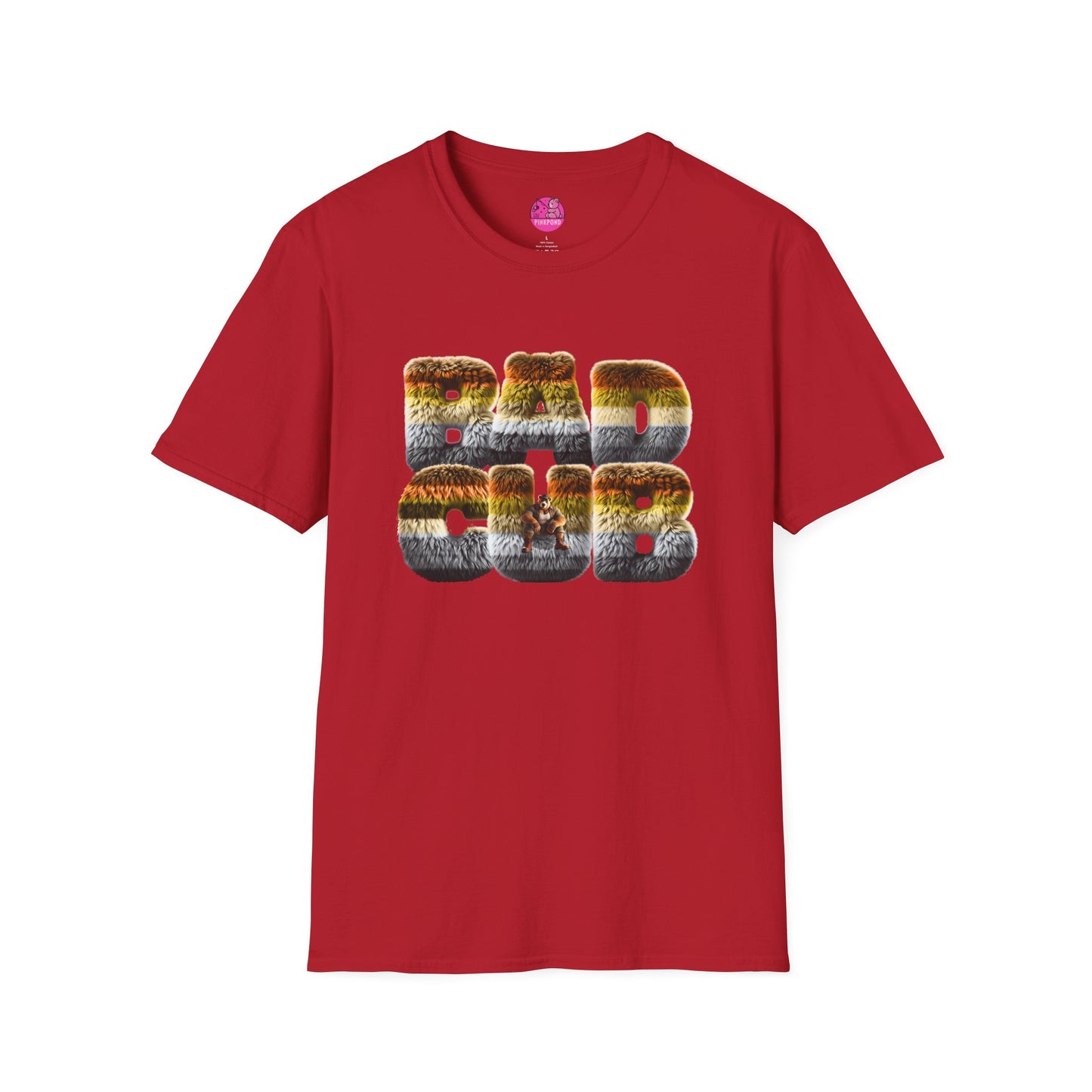 Pride Fur T-Shirt - Bad Cub Bear Pride Tee