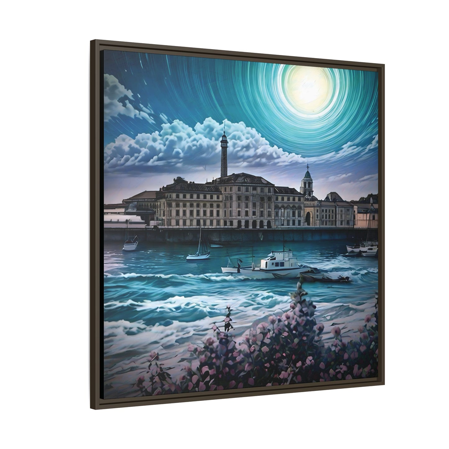 Tides of Time – Royal William Yard by Andrew McCarter - Canvas Print