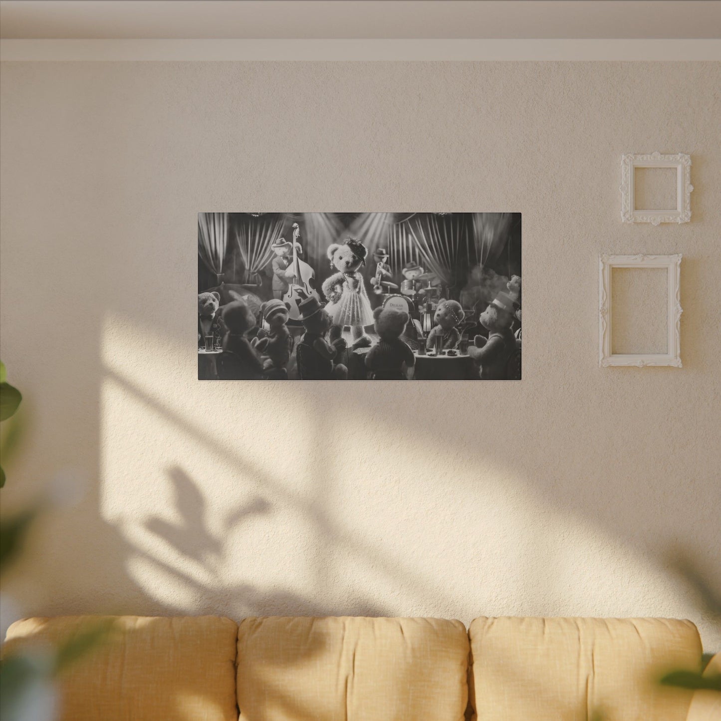 Delilah and the Bear Bottom Band by Andrew McCarter - Giclée Print Canvas