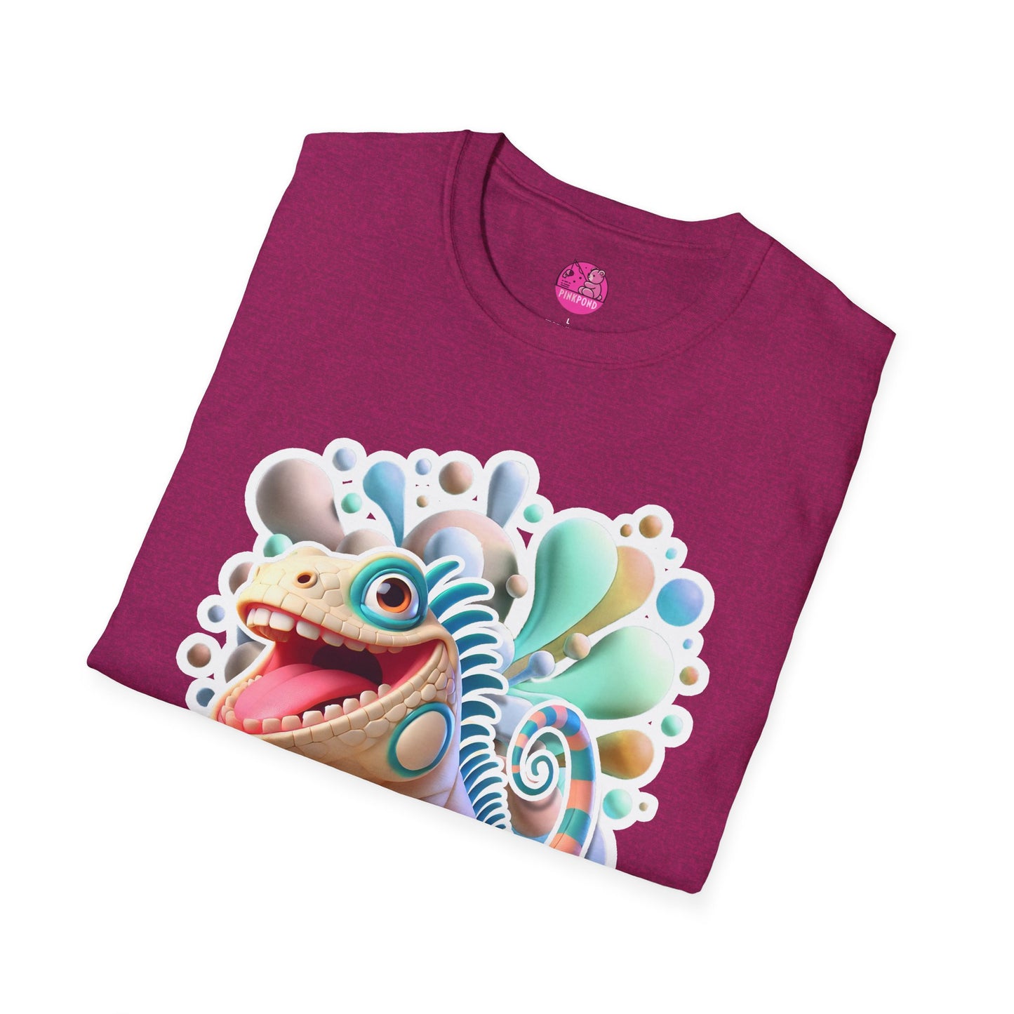 Iggy the Iguana T-Shirt โ The King of Cool! - Unisex Softstyle Tee