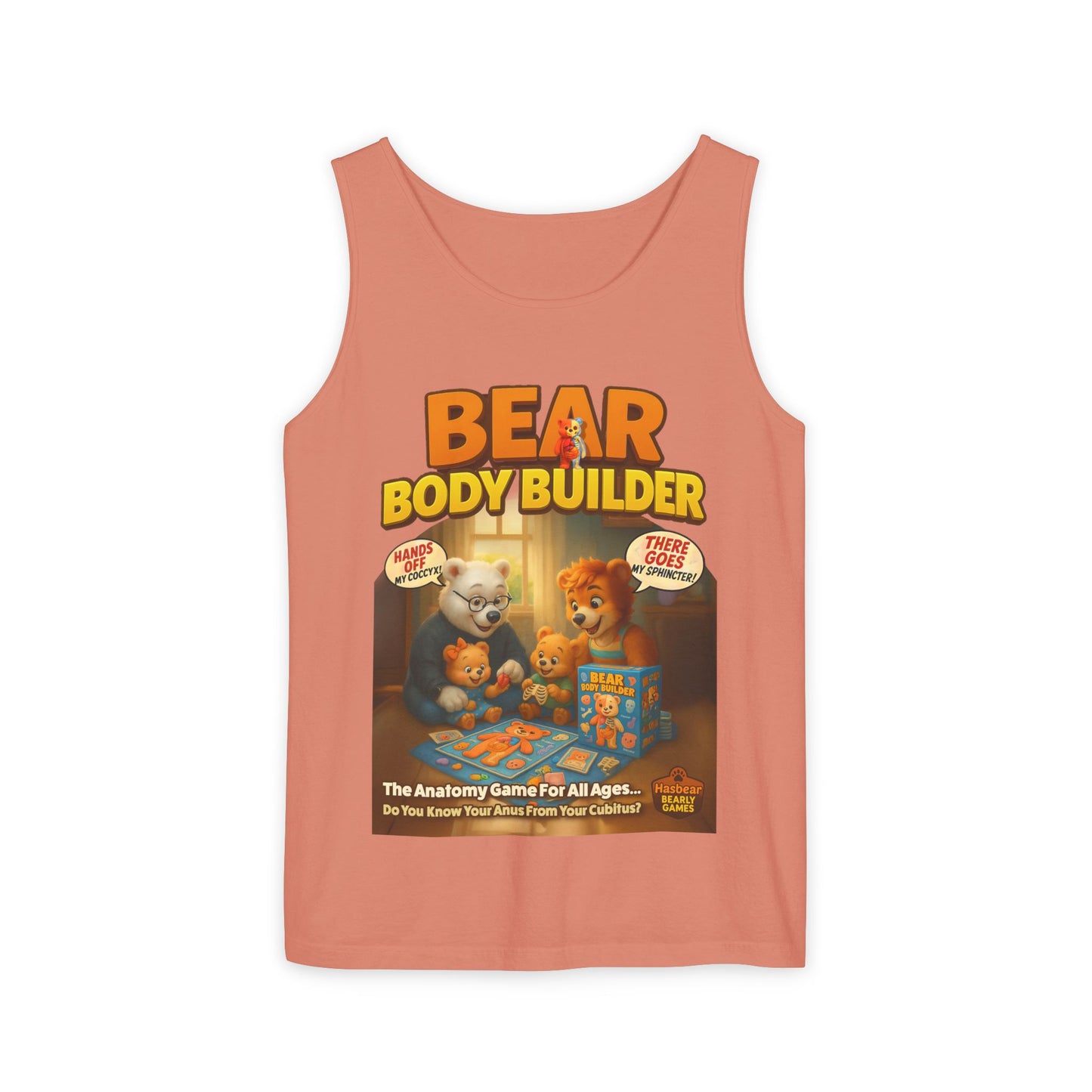 Bear Body Builder Parody Game Tank Top - Unisex