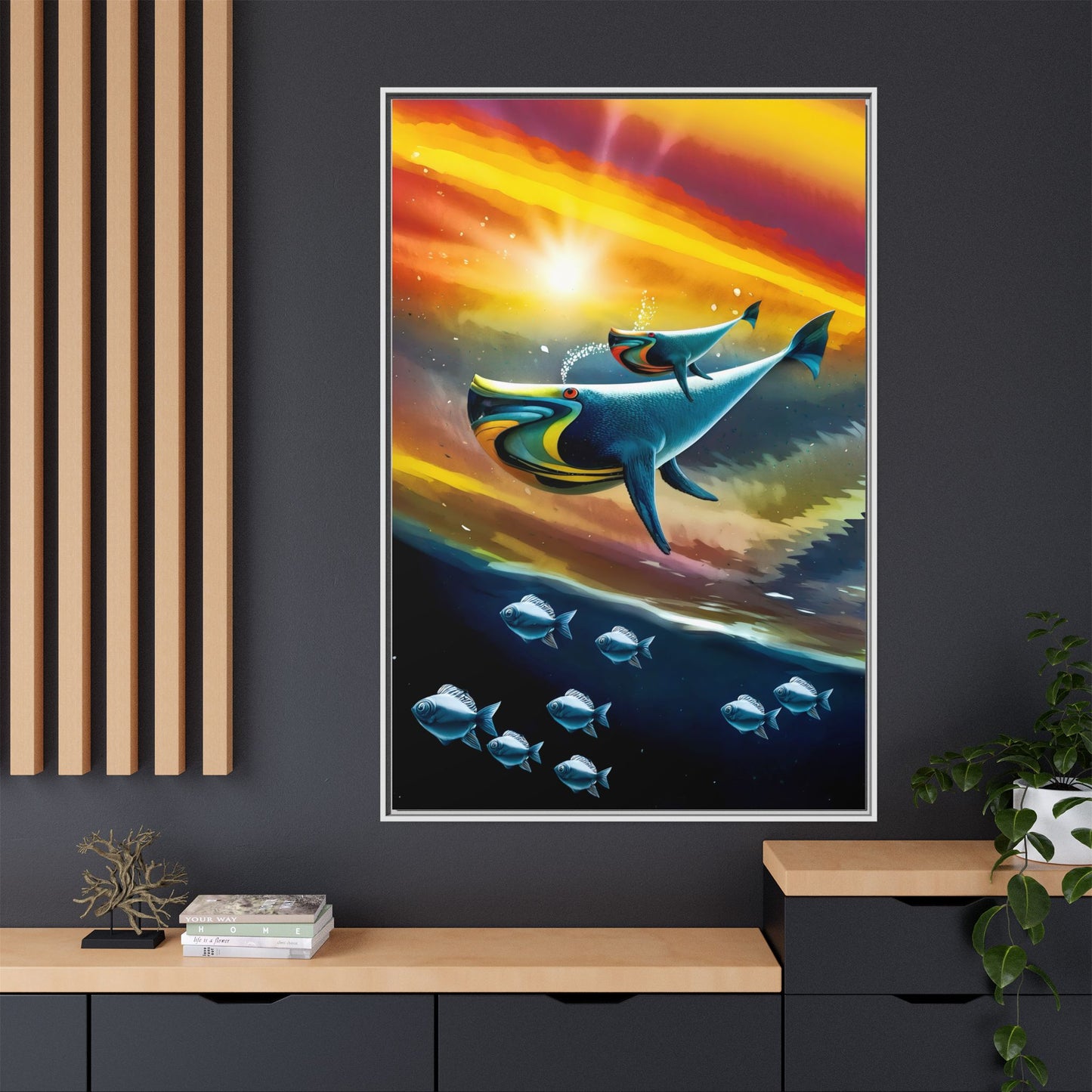 Celestial Whale by Andrew McCarter - Art Print