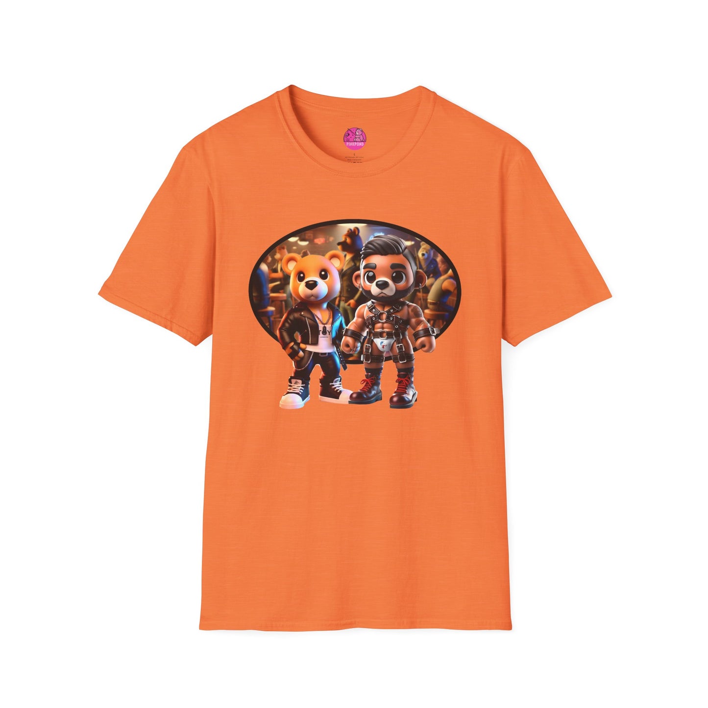 Unisex Graphic Tee - Bear Cubs on the Town LGBTQ+ Pride Shirt