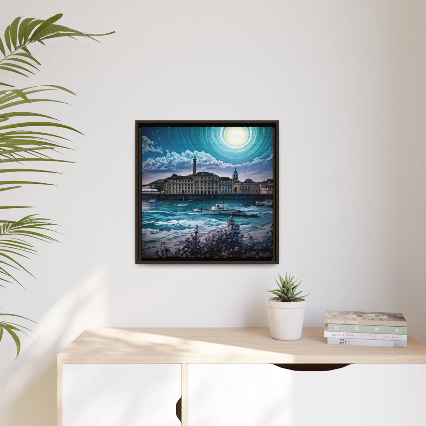 Tides of Time – Royal William Yard by Andrew McCarter - Canvas Print
