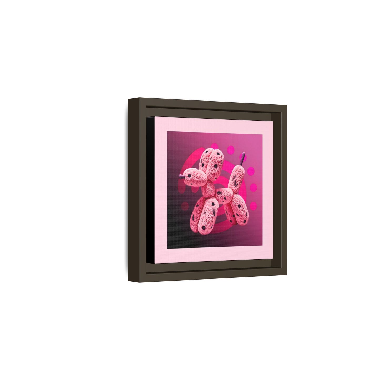 Canvas Art Print - Furry Balloon Dog