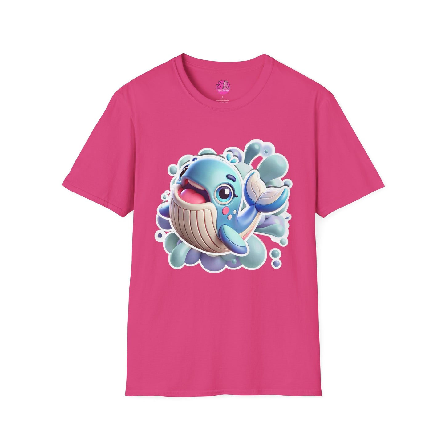 Walter the Whale - Joyful Ocean Explorer T-Shirt