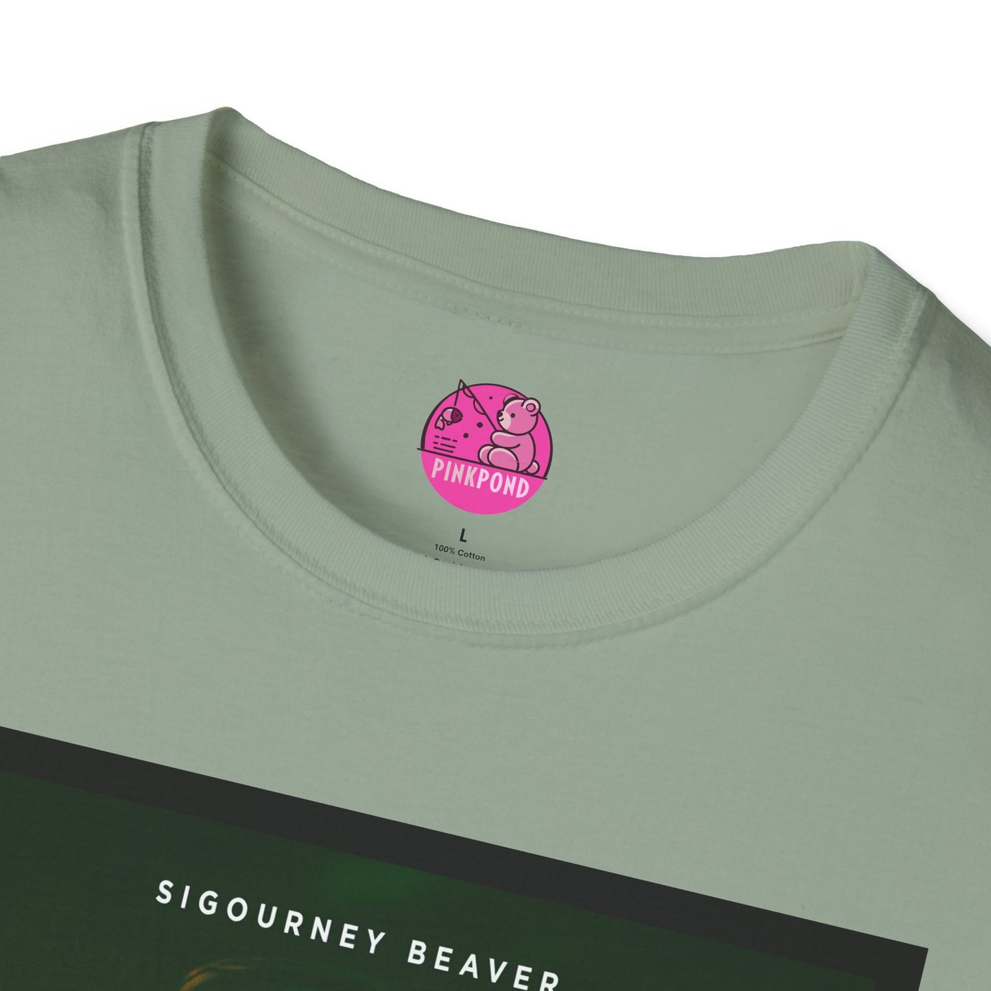 Xeno -Green Alien Parody Sci-Fi T-Shirt Featuring Sigourney Beaver