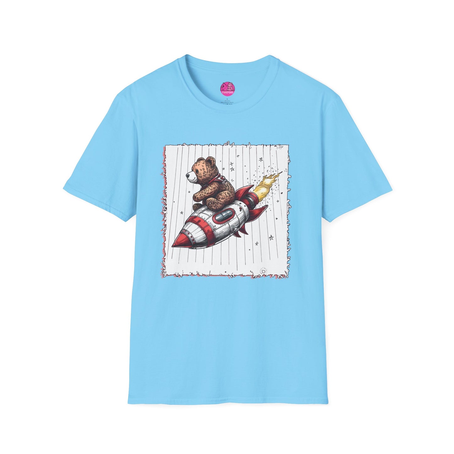 Teddy Bear Rocket Adventure T-Shirt