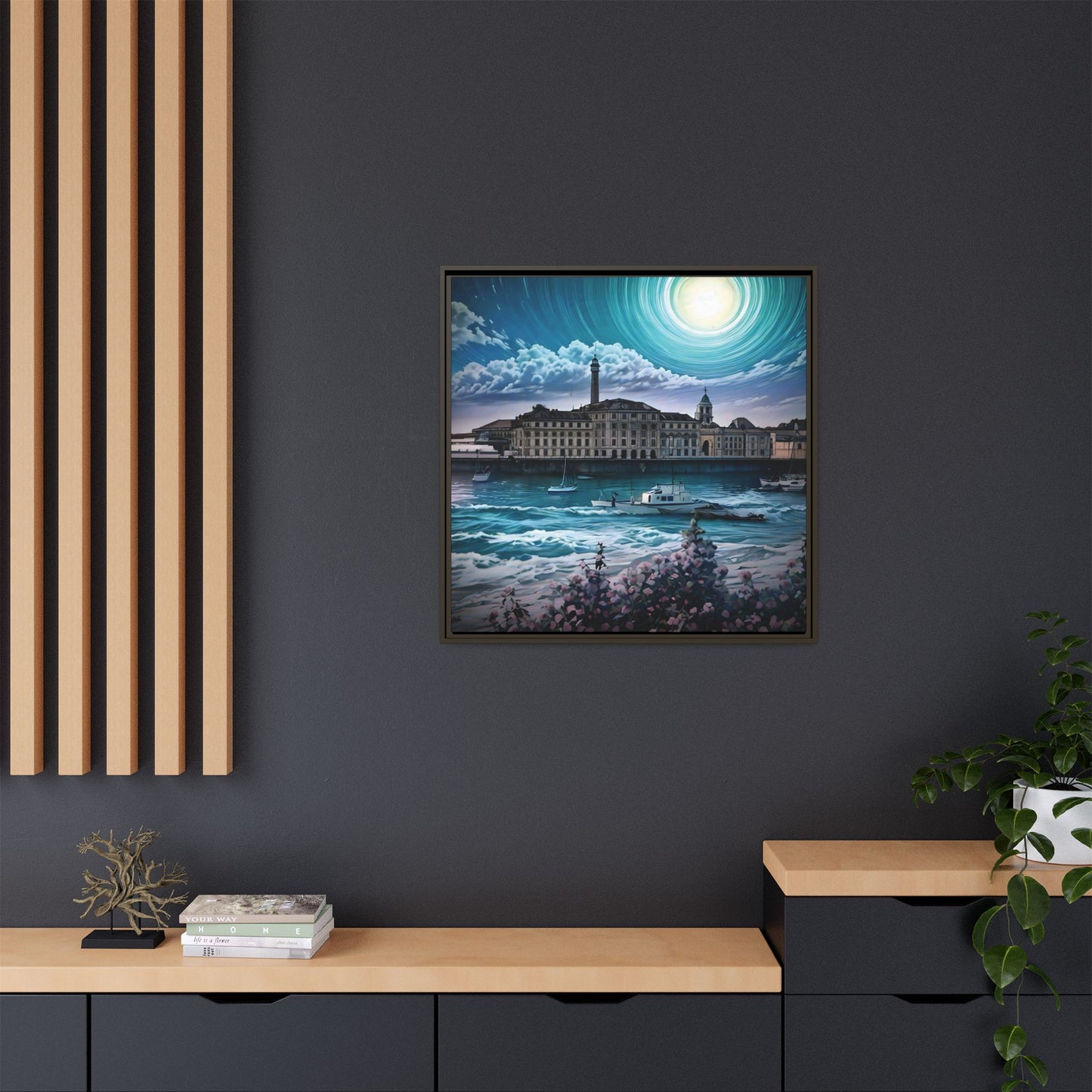 Tides of Time – Royal William Yard by Andrew McCarter - Canvas Print