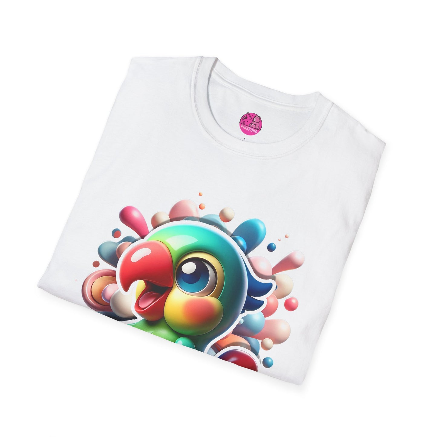 Penelope Parrot - Unisex Softstyle T-Shirt