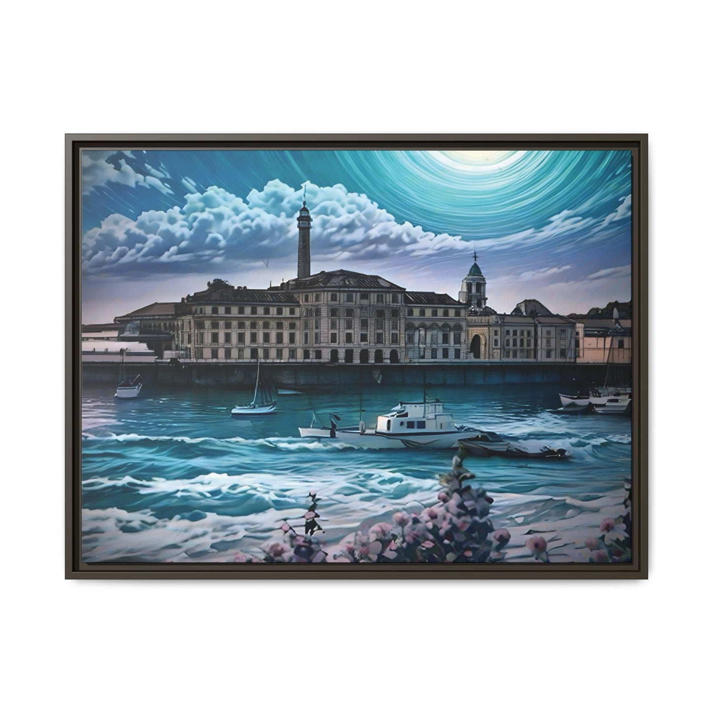 Tides of Time – Royal William Yard by Andrew McCarter - Canvas Print