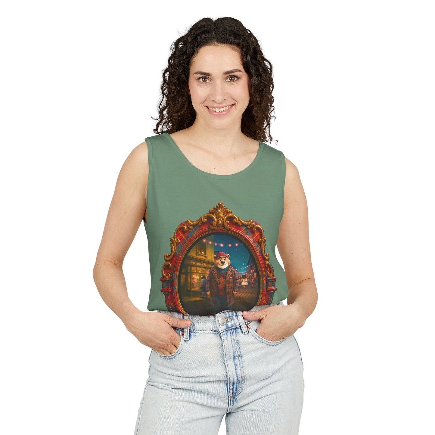 Mr Potts Bear Tank Top