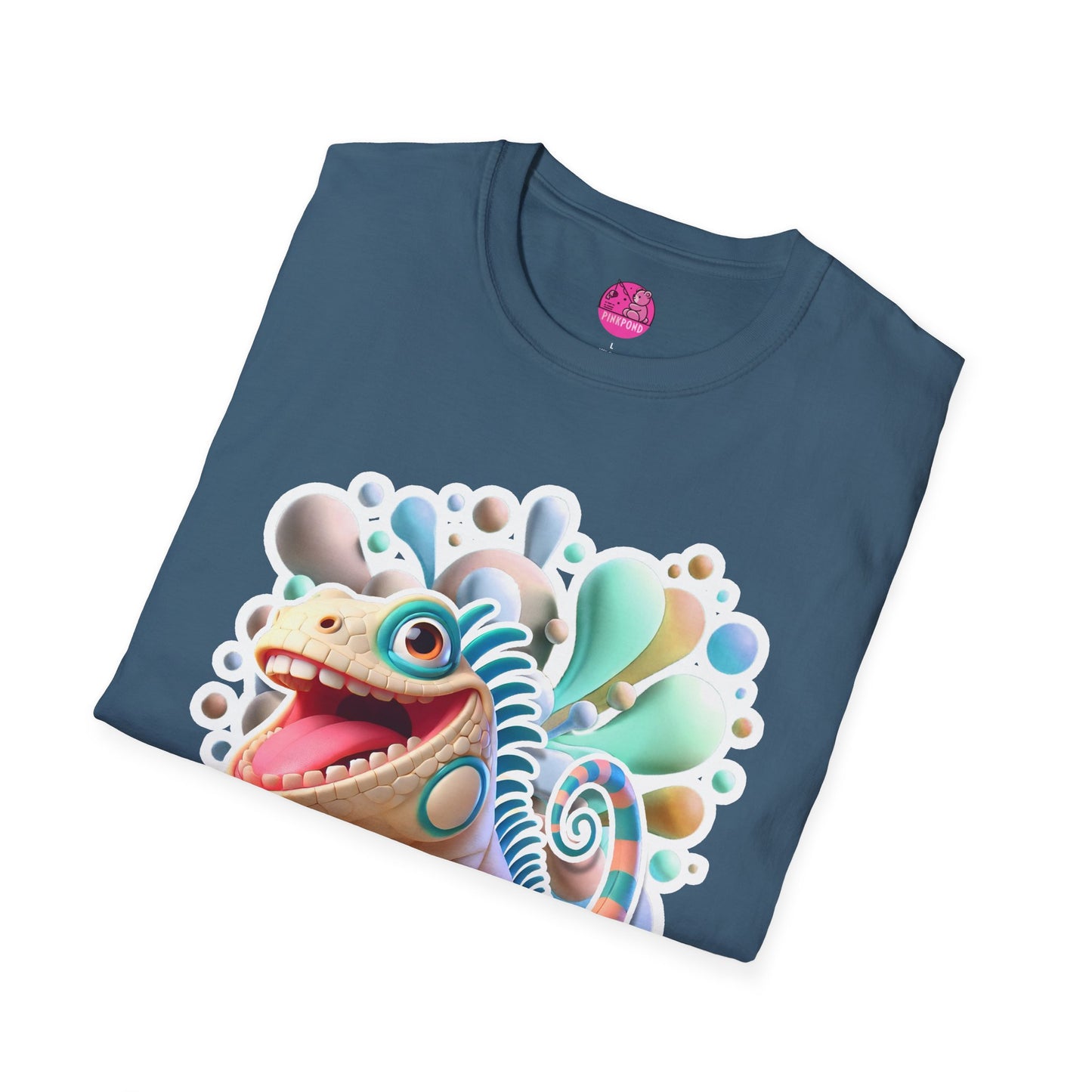 Iggy the Iguana T-Shirt โ The King of Cool! - Unisex Softstyle Tee