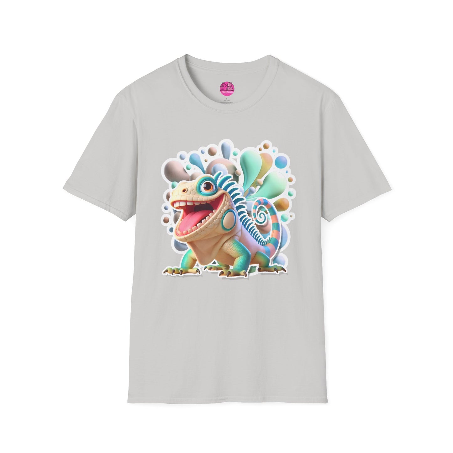 Iggy the Iguana T-Shirt โ The King of Cool! - Unisex Softstyle Tee
