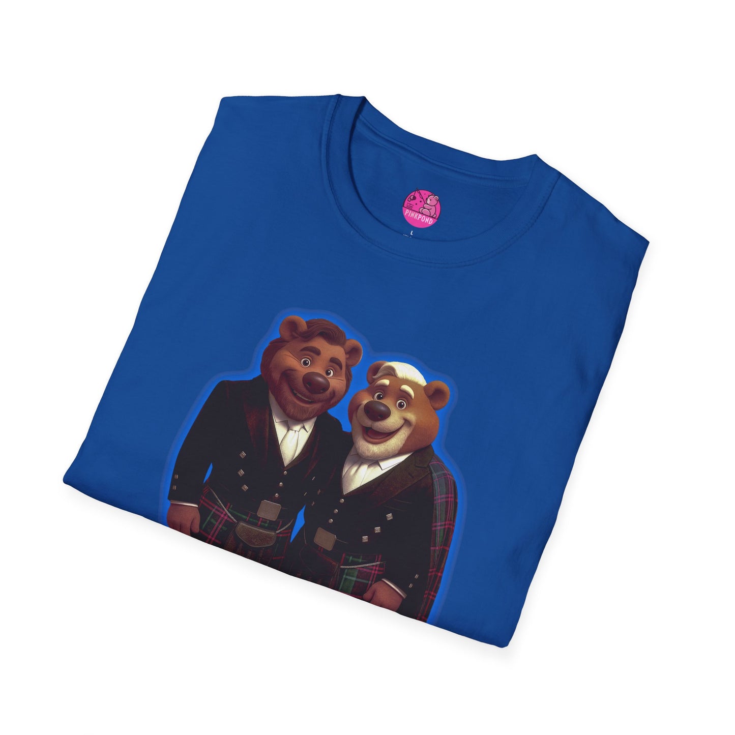 The Happy Bear Couple T-Shirt - Cheeky Edition, Love and Laughter Apparel